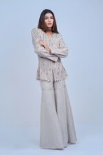 Luxury Indo-Western Embellished Blazer Set