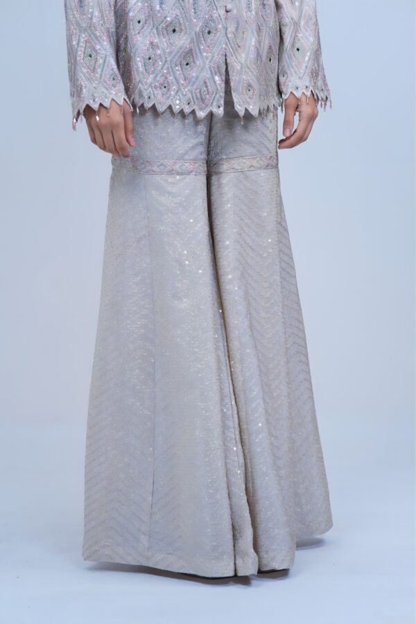 Luxury Indo-Western Embellished Blazer Set