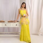 Neon Hued Girly Garara Suit