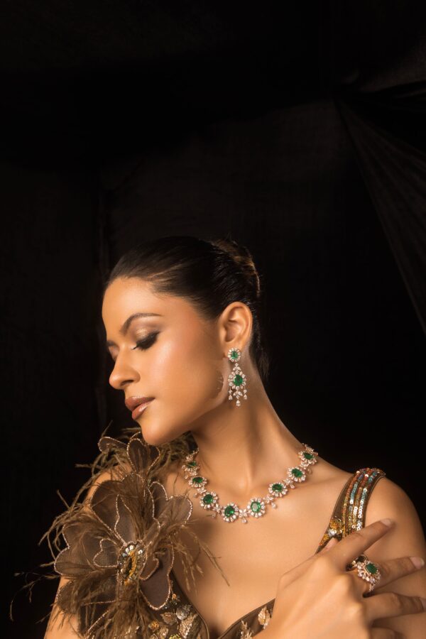Copper Embroided Ball Gown