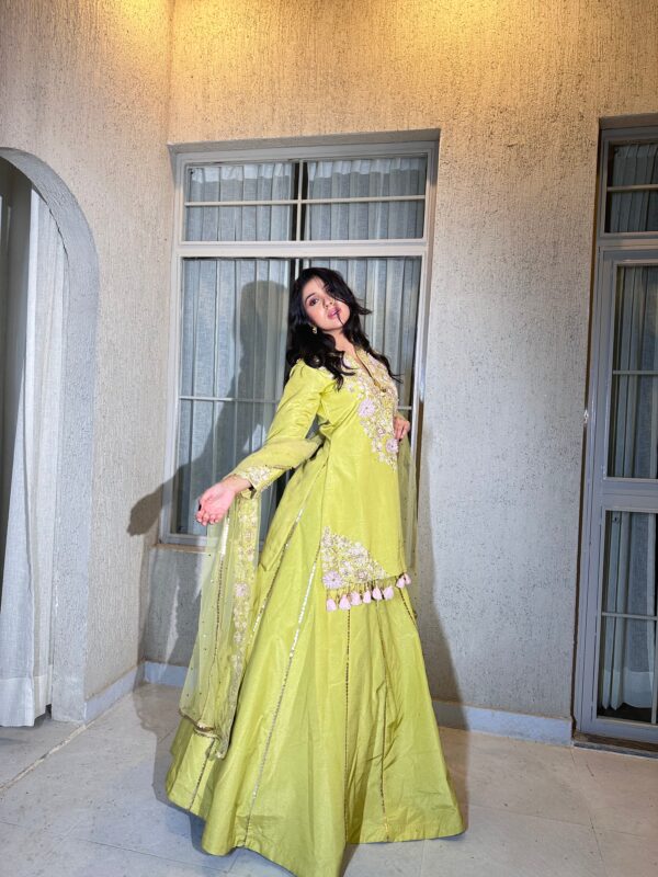 Liril coloured ready made lehanga suit
