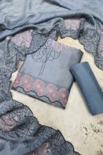 Elegant Mal Cotton Unstitched Suit
