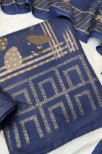 Dark Tones Pashmina Prints with Highlights