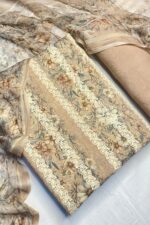 Dusty Hued Unstitched Pashmina suits