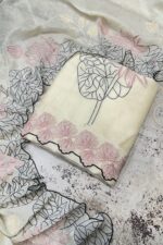 Elegant Mal Cotton Unstitched Suit