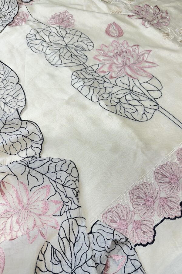 Elegant Mal Cotton Unstitched Suit