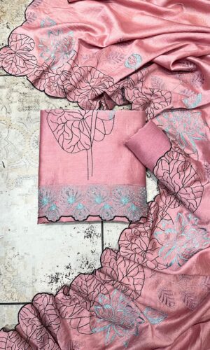 Elegant Mal Cotton Unstitched Suit