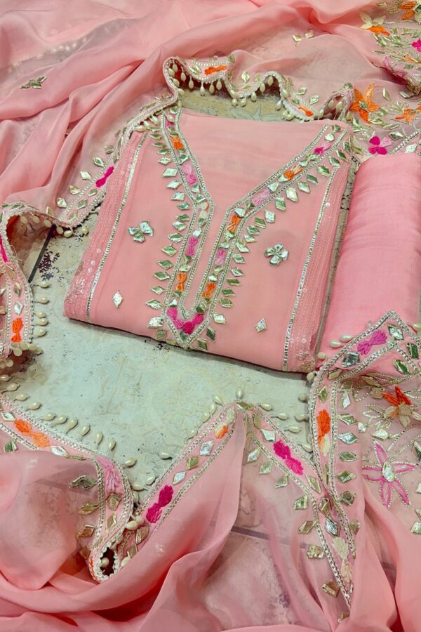 Cool Shades Intricate Pakistani Suit