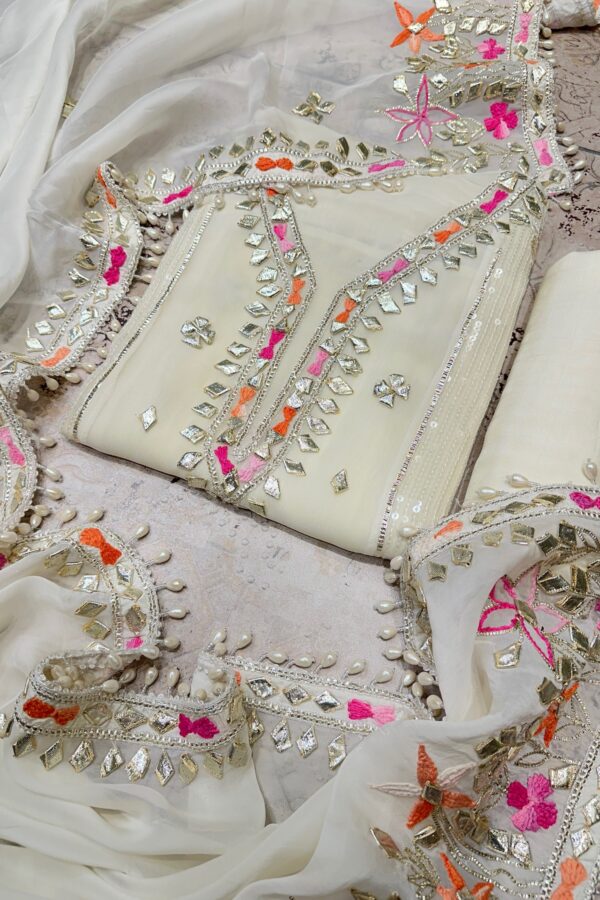Cool Shades Intricate Pakistani Suit