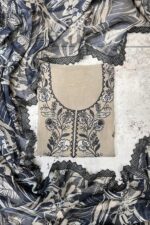 Exquisite Organza Pakistani Unstitched Suit Set