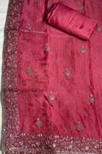 Organza Pakistani Suits with Silver Embroidery