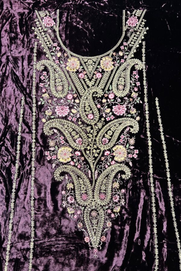Original Dark Purple Pakistani Suit