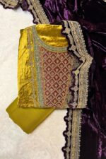 Micro Velvet Embroided Pakistani Suit