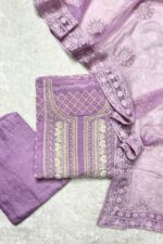 Original Lakhnavi Unstitched Suit