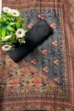 Resham Highlight Pashmina Floral Print With Shawl