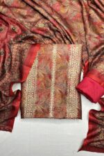 Resham Highlight Pashmina Floral Print With Shawl