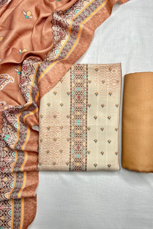Contrast Beauty Digital Pashmina Suits