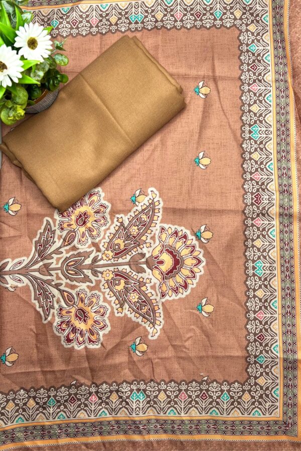 Contrast Beauty Digital Pashmina Suits