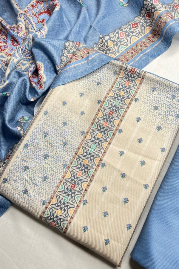 Contrast Beauty Digital Pashmina Suits