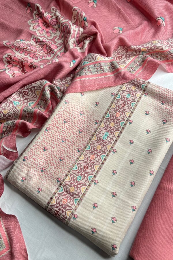 Contrast Beauty Digital Pashmina Suits