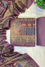 Luxurious Pashmina Print Unstitch Suit