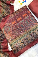 Luxurious Pashmina Print Unstitch Suit
