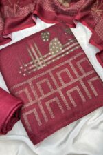 Dark Tones Pashmina Prints with Highlights