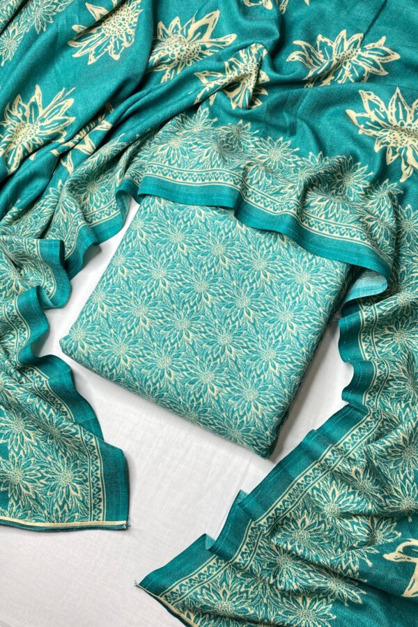 Pure Pashmina All Over Printed Suits