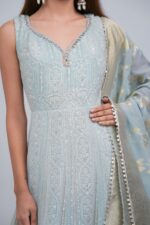 Traditional Charm Lakhnavi Anarkali Set