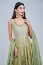 Girly Banarasi Anarkali Suit Set