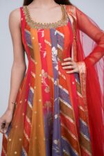 Multi Charm Anarkali Suit Set