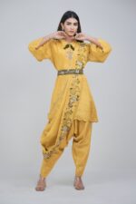 Embellished Ethnic Wear With Drape