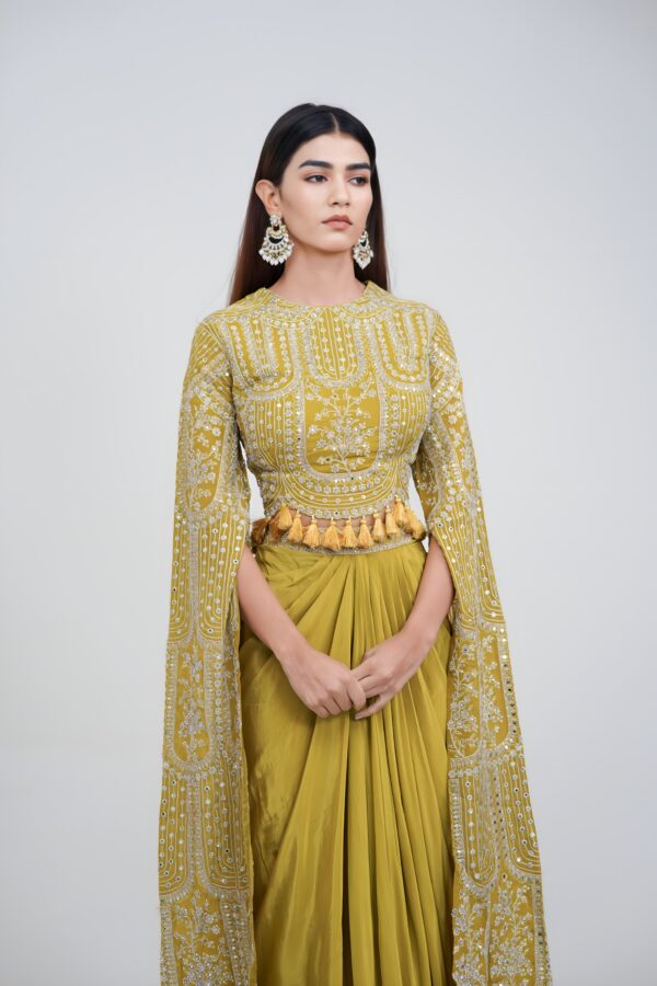 Exclusive Indo Western Long Sleeve Set