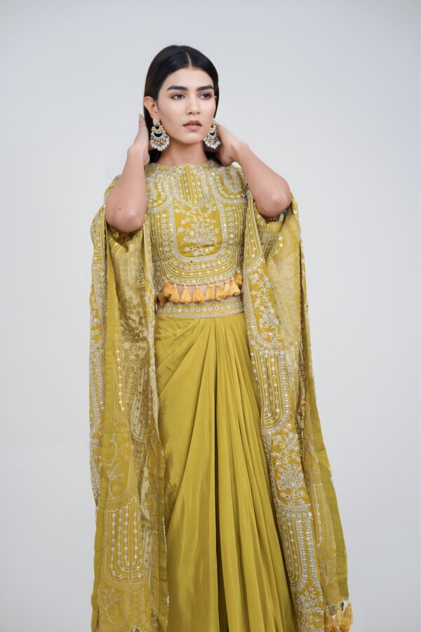 Exclusive Indo Western Long Sleeve Set
