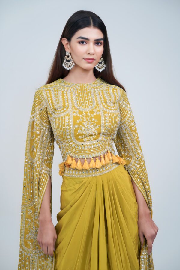 Exclusive Indo Western Long Sleeve Set