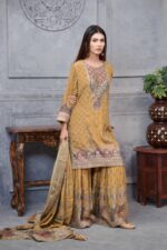 Light Yellow Pakistani Ethnic Ensemble