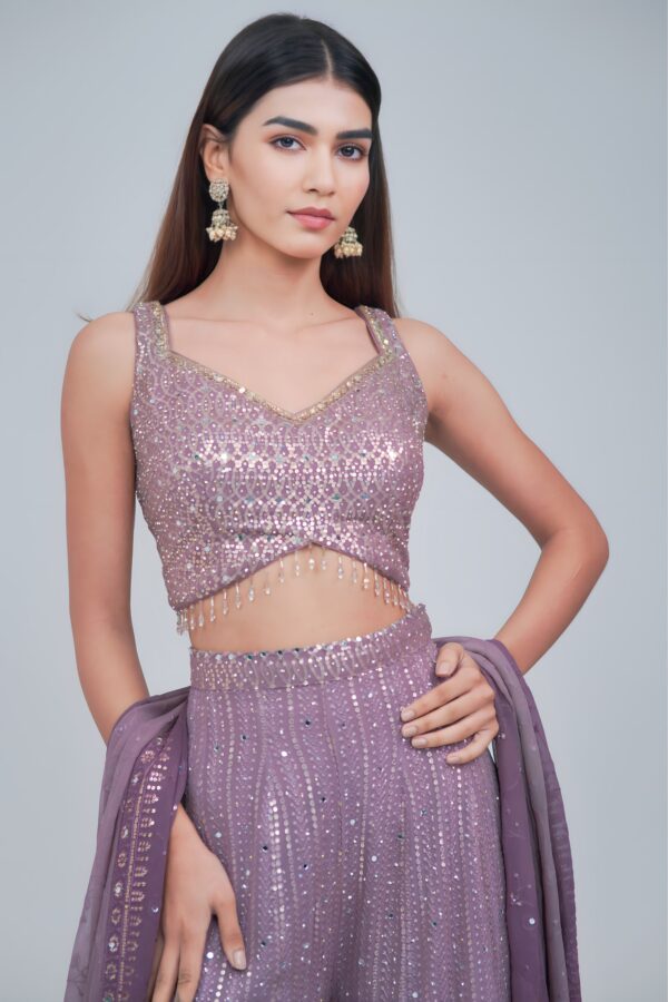 Luxury Onion Indo Western Set