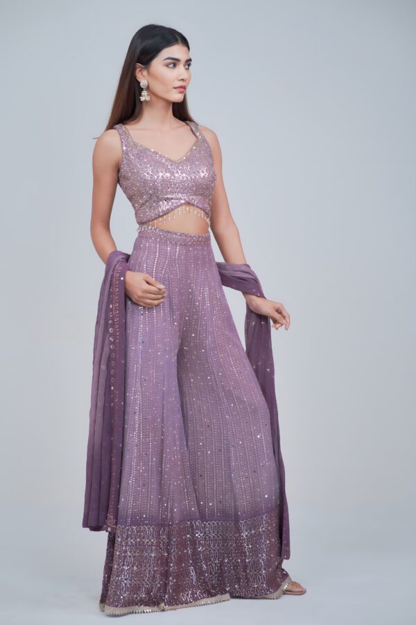 Luxury Onion Indo Western Set