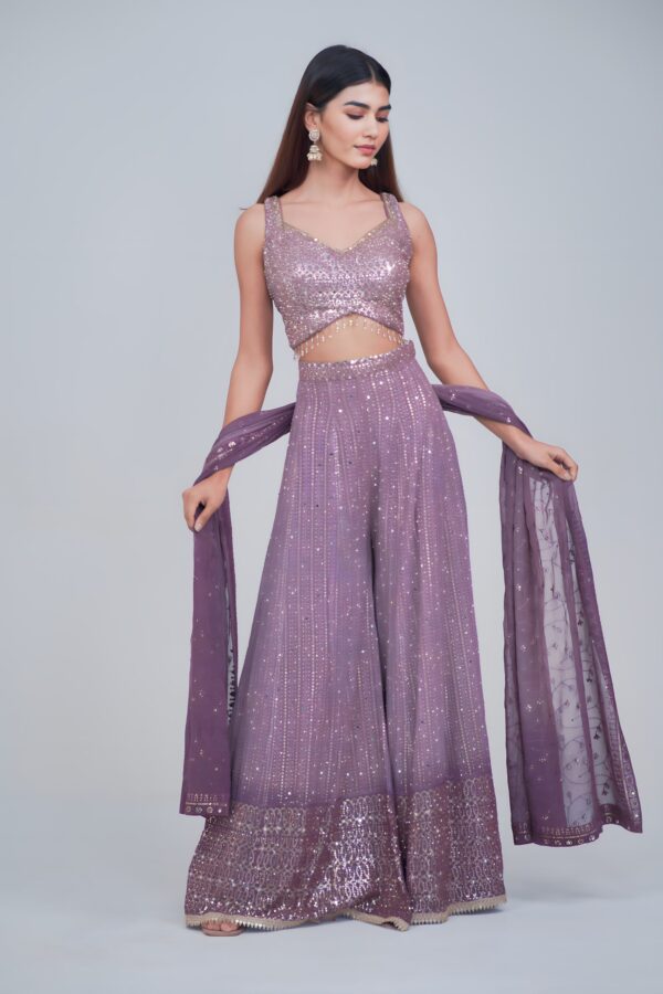 Luxury Onion Indo Western Set