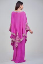 Vibrant Charm Indo Western Cape Set