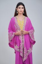 Vibrant Charm Indo Western Cape Set