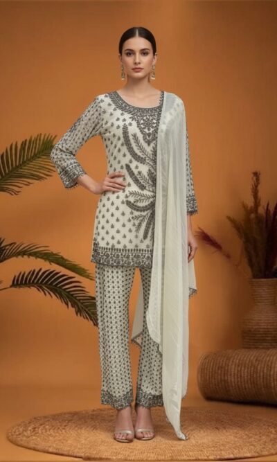 Silver Fern Kurta Suit