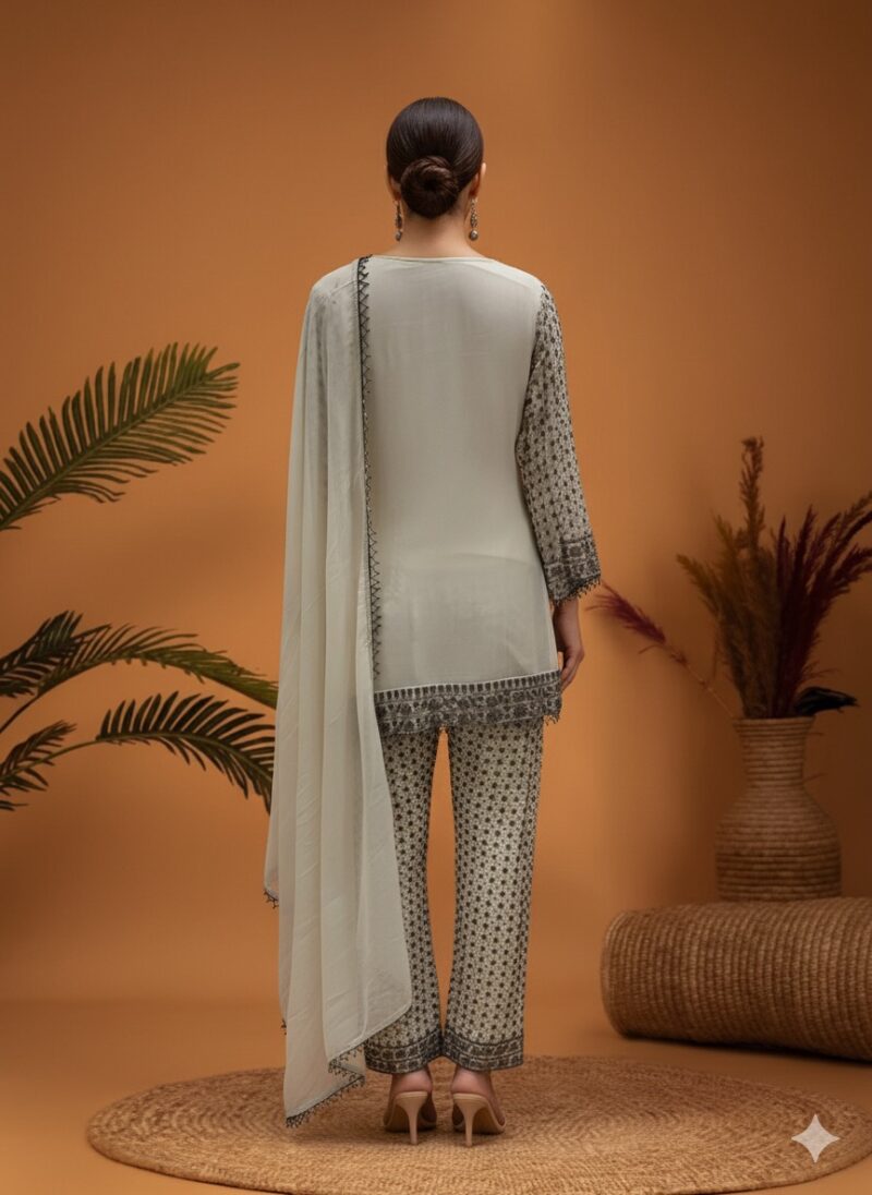 Silver Fern Kurta Suit