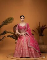 Regal Rani Pink Brocade Lehenga