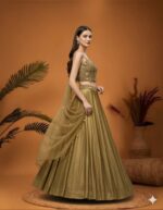 Eternal Golden Glow Ensemble Lehenga
