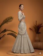 Timeless Silver Radiance Lehenga