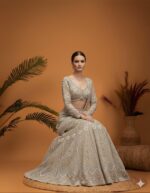 Timeless Silver Radiance Lehenga