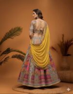Multicolour Regal Embroidered Lehenga Set