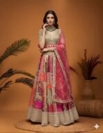 Vibrant Patchwork Lehenga Glow
