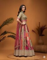 Vibrant Patchwork Lehenga Glow